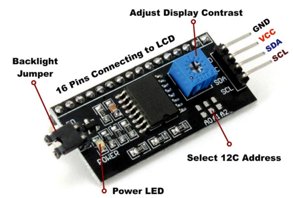 How to Use i2C LCD with Arduino - Arduino Expert