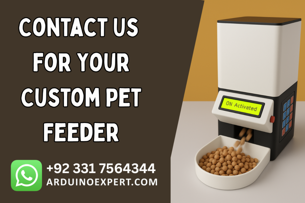 Contact Us for Your Custom Pet Feeder Project