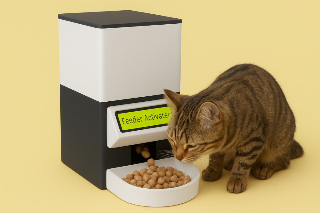 Our Custom Designed Automatic Pet Feeder