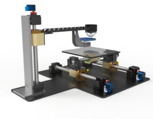 3D Design of Smart Microscope with Arduino