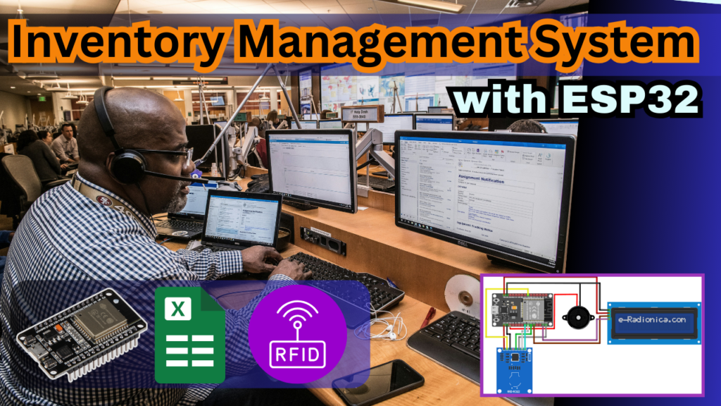 Inventory Management System by using ESP32 and Google Sheets