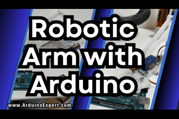 Robotic Arm with Arduino and Servo Motors and LDR