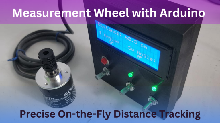 Measurement Wheel Device for Wood Cutting Saw with Arduino - Arduino Expert