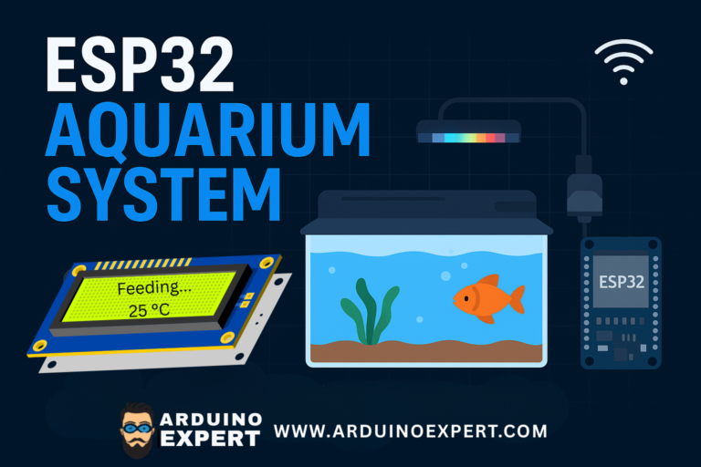 ESP32 Aquarium System – Smart Automation for Your Fish Tank