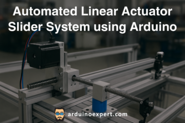 Automated Linear Actuator Slider System using Arduino