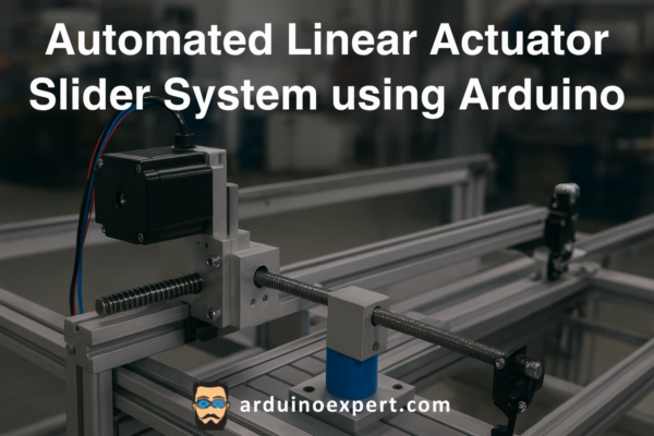 Automated Linear Actuator and Slider System using Arduino with Limit ...