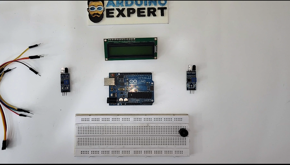 Car Speed Detector Components