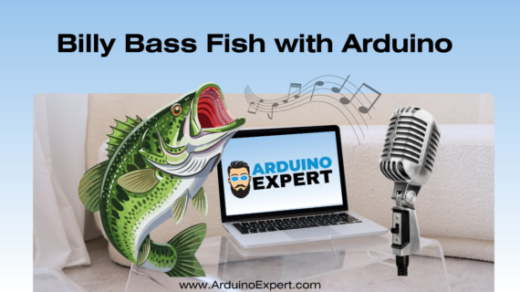 Arduino Fish Billy Bass with Arduino – Smart Animatronic Singing Fish Project ...