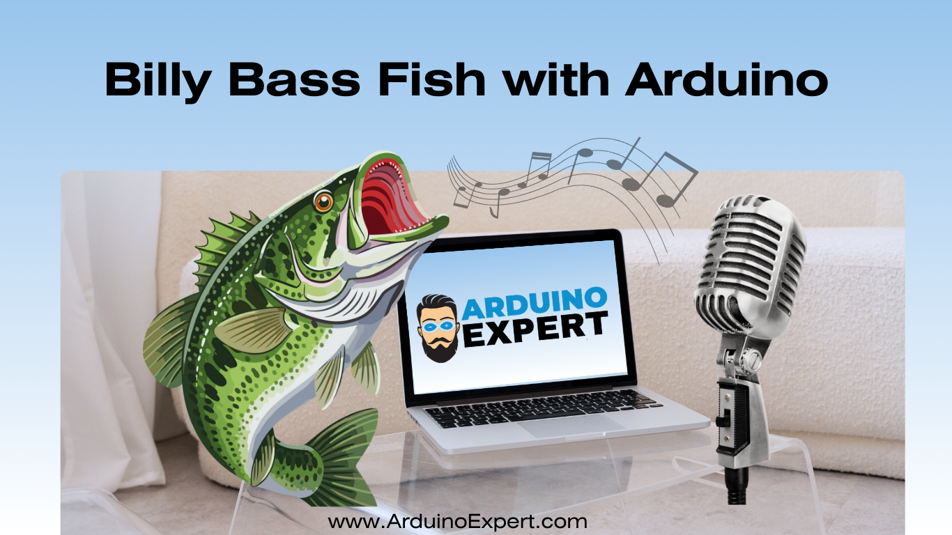 Billy Bass with Arduino – Smart Animatronic Singing Fish Project