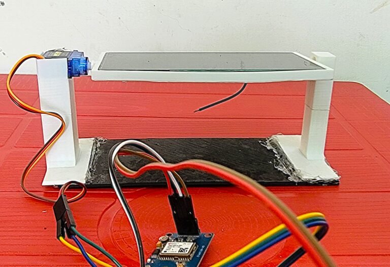 Automatic Solar Tracker With GPS, ESP32 and Without LDR Sensors ...