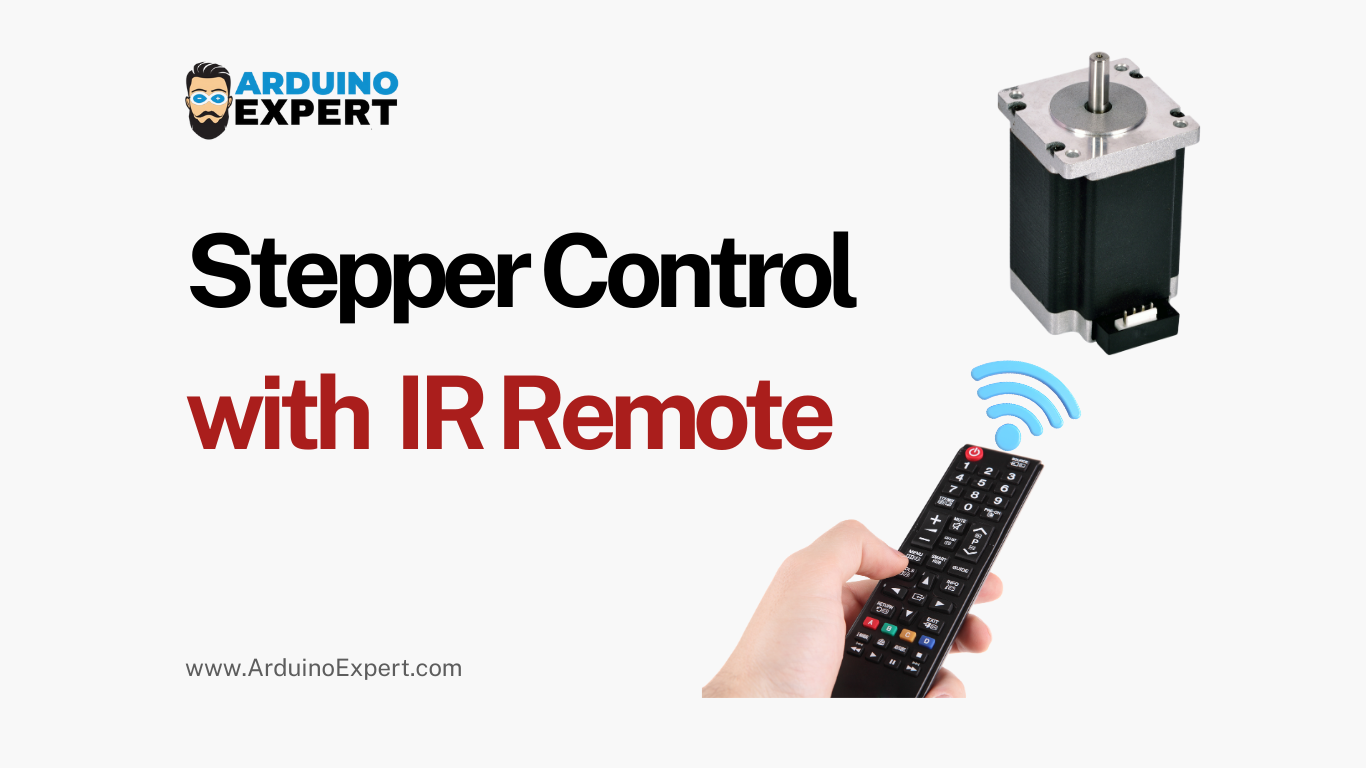 Stepper Control with IR Remote