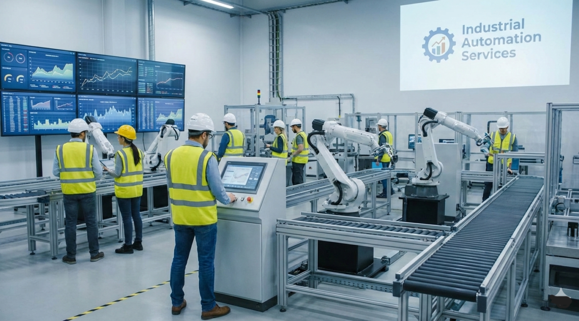 Industrial Automation Services​ with PLC