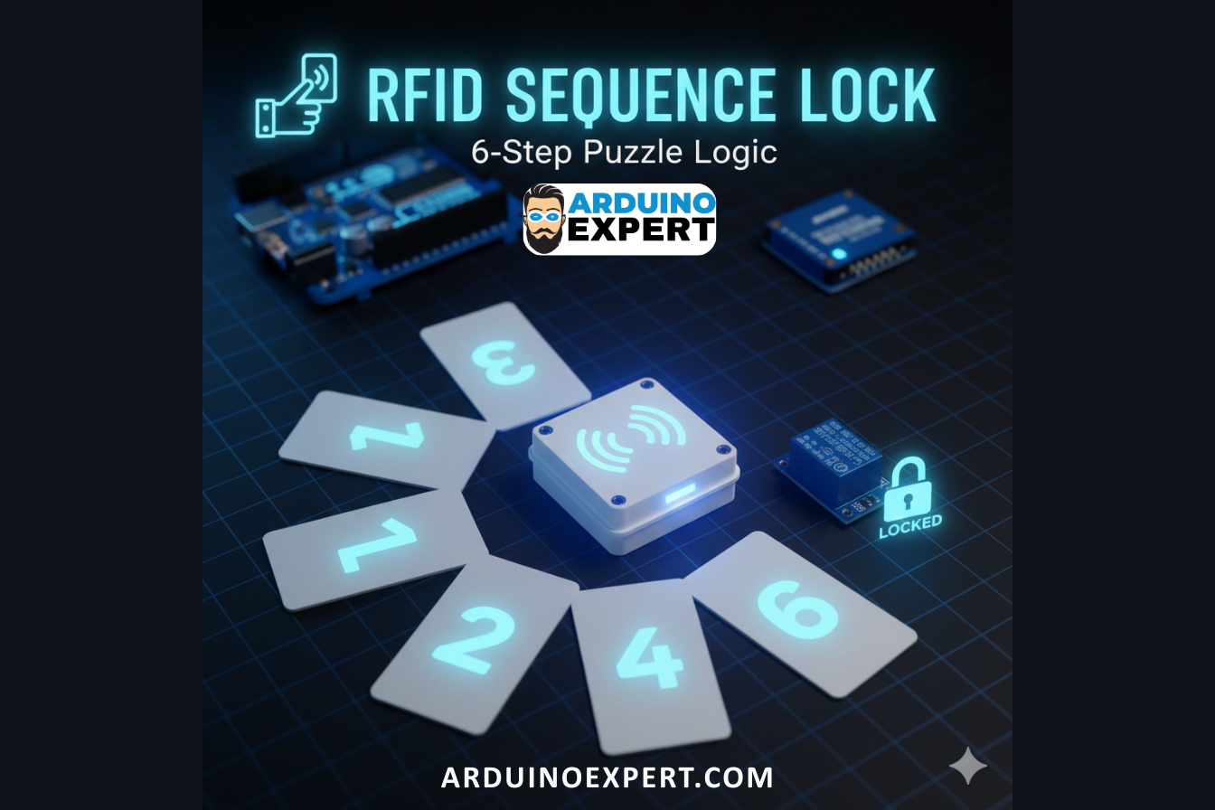 RFID-based Sequential Access System with Arduino and Audio Playback – Custom Embedded Security Solution