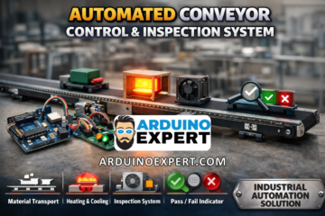 Automated Conveyor Control and Inspection System using Arduino