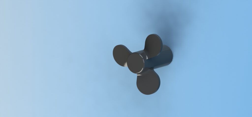 3D Design of Boat Propeller