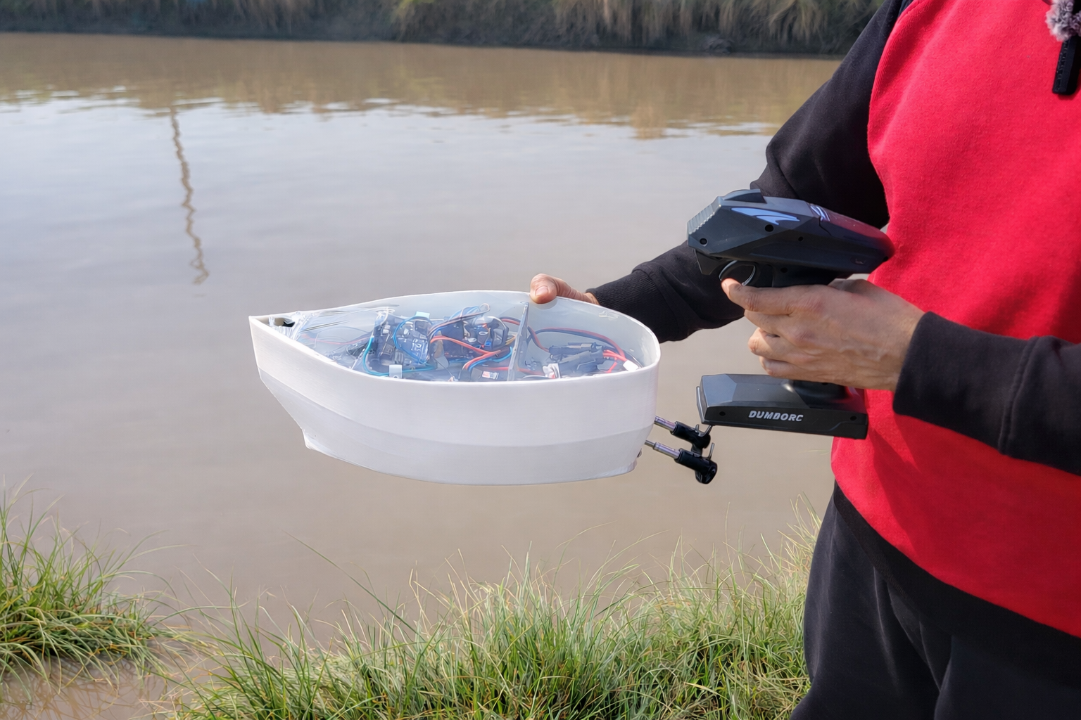 GPS Guided Autonomous Boat with Manual Control (Arduino Based ...