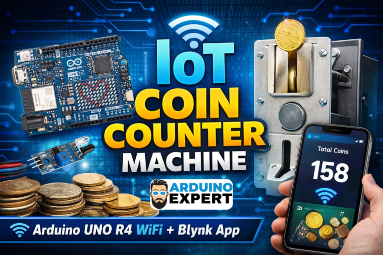 IoT Coin Counter Machine Using Arduino UNO R4 WiFi - Arduino Expert