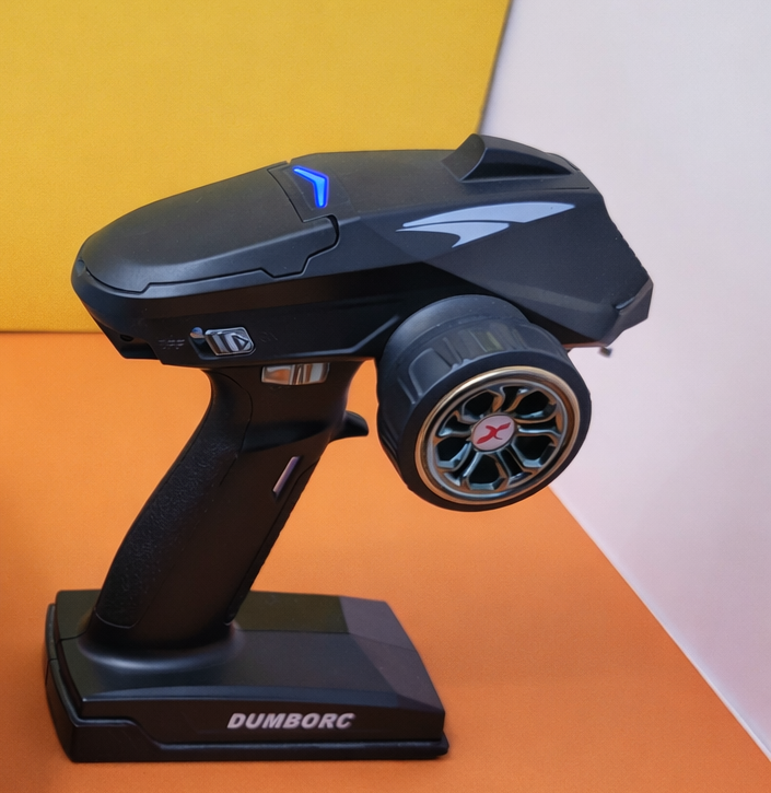 Dumborc Transmitter used in this project for controlling boat manually