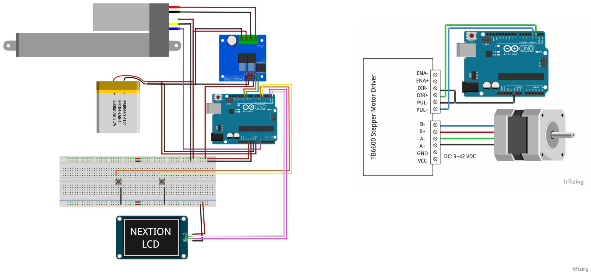 Fluid Dispensing System Using Arduino, Linear Actuator and Nextion LCD ...