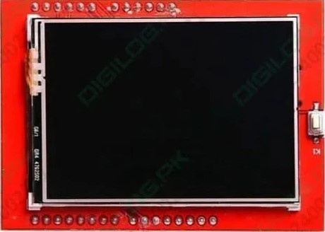 TFT LCD used in Heart Rate Monitoring Project