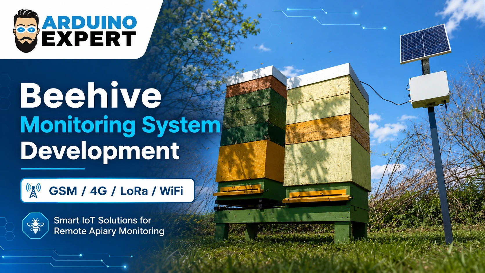 Beehive Monitoring System Development Services | Arduino Expert