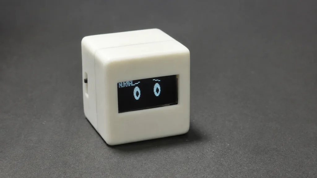 CubeBot Desktop Pet Buddy by Arduino Expert