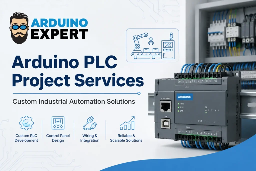 Arduino PLC Project Services Complete Guide to Custom Industrial Automation Solutions