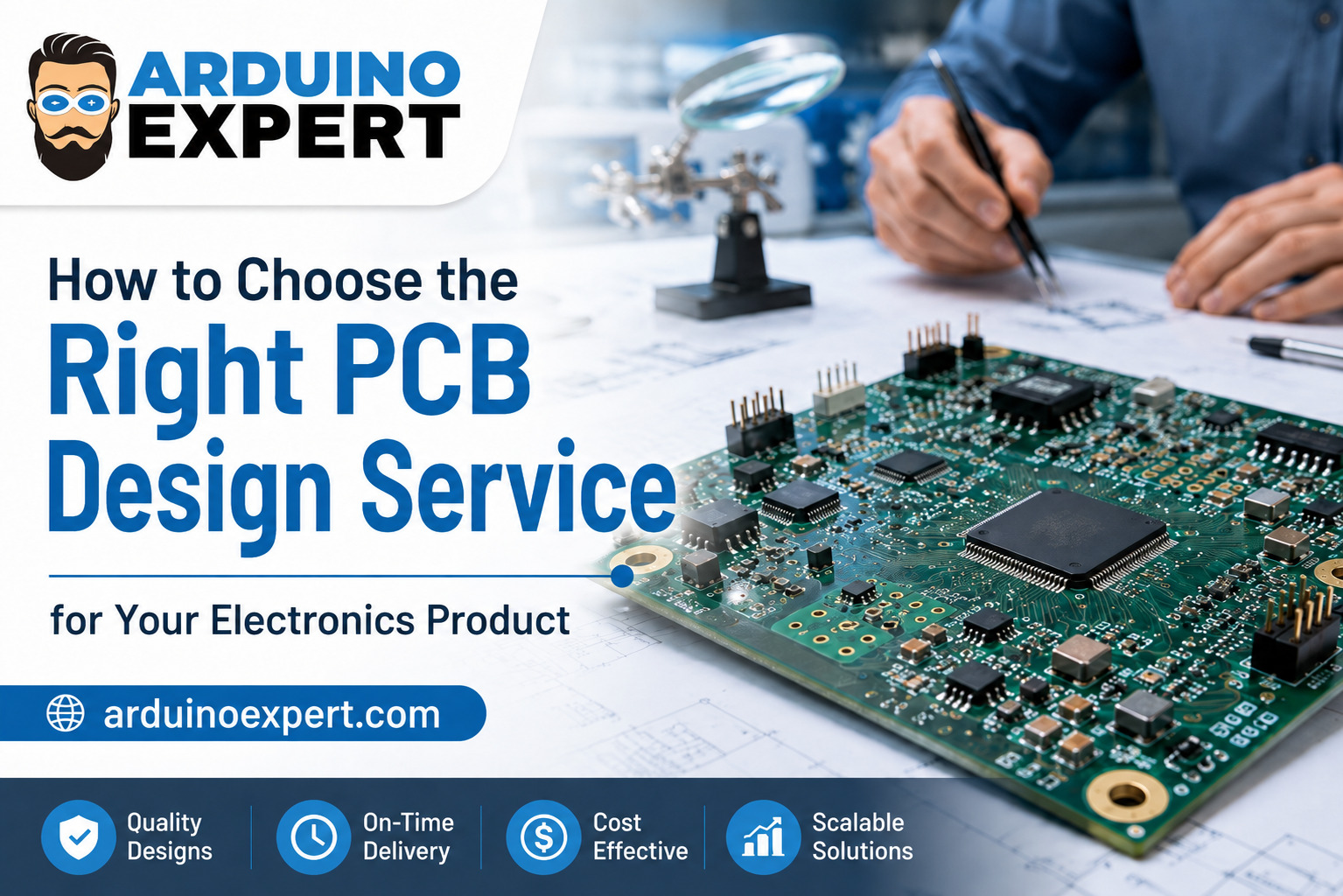 Professional PCB design service for electronics product development