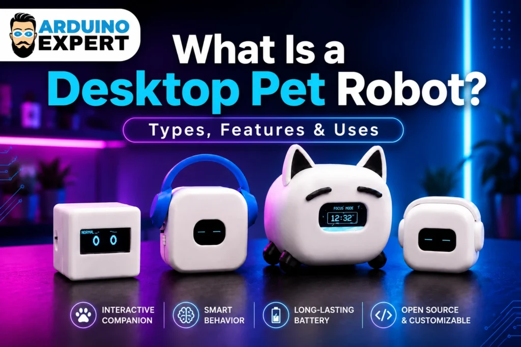 What Is a Desktop Pet Robot Types, Features and Uses