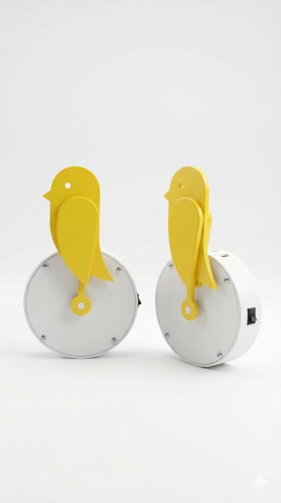 3D Rendered Image of Birdy AQI Device