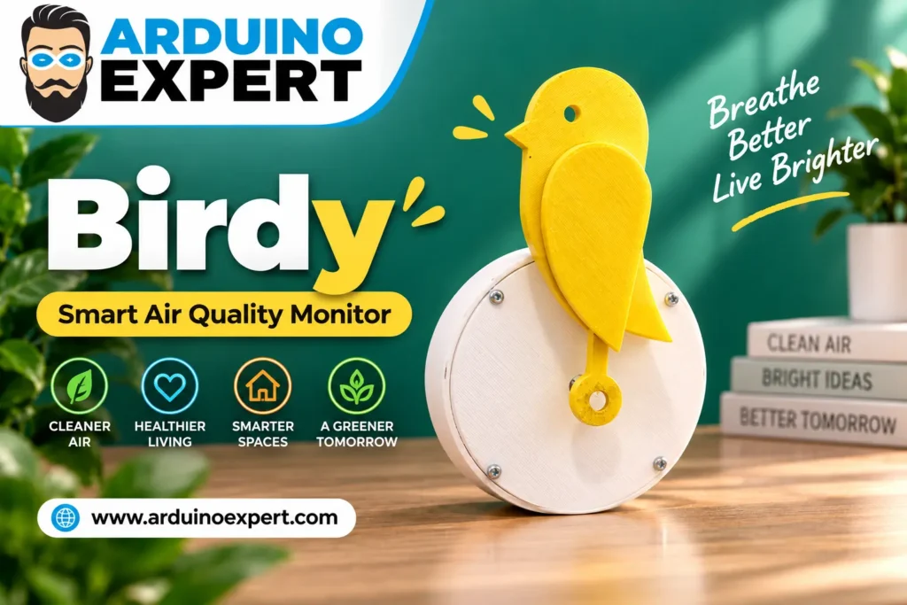 Birdy – A ESP32 Smart Indoor Air Quality Monitoring Device