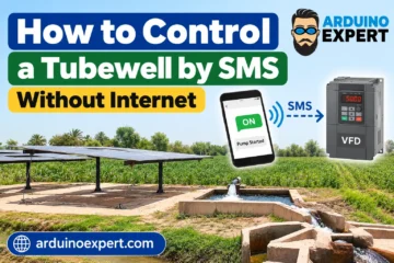 How to Control a Solar Tubewell by SMS Without Internet